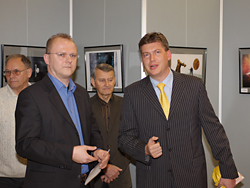 Clubleiter Dirk Holzmüller und Centermanager Dirk Brückner